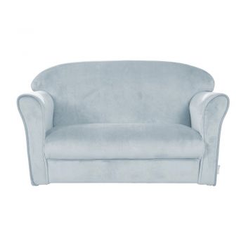Canapea pentru copii albastru-deschis cu tapițerie din catifea 78 cm Lil Sofa – Roba ieftina Canapea pentru copii albastru-deschis cu tapițerie din catifea 78 cm Lil Sofa – Roba ieftina