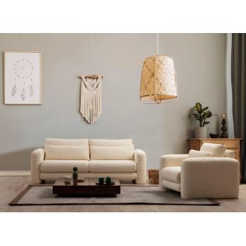 Canapea Lux 3 locuri Lily, 215 x 73 x 97 cm