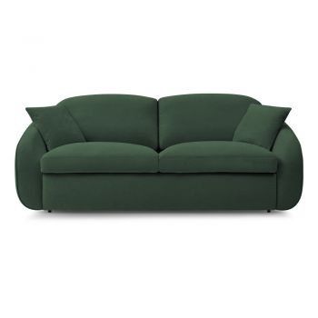 Canapea verde extensibilă 235 cm Cezanne – Bobochic Paris