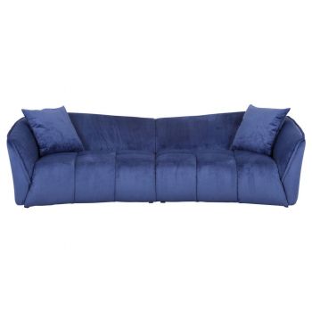 CANAPEA BIGSOFA textil albastru