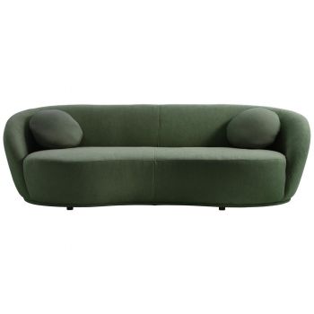 CANAPEA BIGSOFA textil verde închis