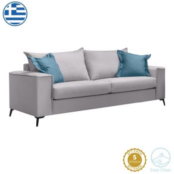 Canapea cu 3 locuri Verona 3 Pako World Gri 225x93x100 cm