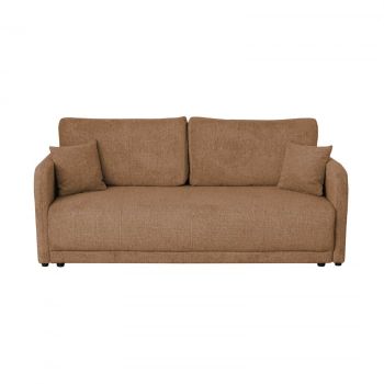 Canapea BERNA S extensibila, 3 locuri, cu arcuri si lada depozitare, caramiziu, 210x110x93 cm Canapea BERNA S extensibila, 3 locuri, cu arcuri si lada depozitare, caramiziu, 210x110x93 cm