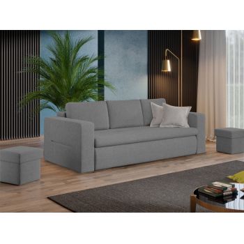 Canapea Extensibila Rita Gri Deschis Canapea Extensibila Rita Gri Deschis