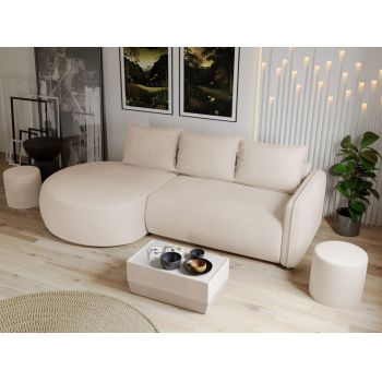 Coltar Extensibil Fiore Plusat Crem Coltar Extensibil Fiore Plusat Crem