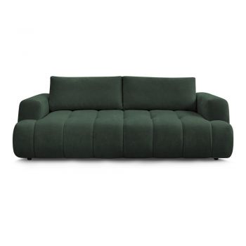 Canapea verde extensibilă/cu spațiu de depozitare 251 cm Fuji – Bobochic Paris Canapea verde extensibilă/cu spațiu de depozitare 251 cm Fuji – Bobochic Paris