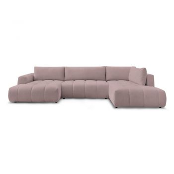 Colțar roz extensibil/cu spațiu de depozitare (cu colț pe partea dreaptă/în formă de Colțar roz extensibil/cu spațiu de depozitare (cu colț pe partea dreaptă/în formă de