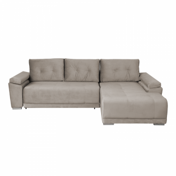 Coltar MODENA I extensibil, cu arcuri si lada depozitare, colt dreapta, bej, 282x205x92 cm Coltar MODENA I extensibil, cu arcuri si lada depozitare, colt dreapta, bej, 282x205x92 cm