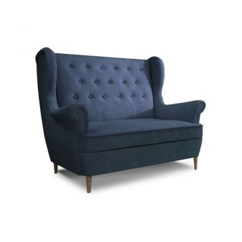 Canapea albastru-închis 150 cm Aros – ELTAP Canapea albastru-închis 150 cm Aros – ELTAP
