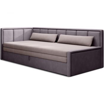 Canapea roz extensibilă/cu spațiu de depozitare cu tapițerie din chenille 214 cm Fulgeo – ELTAP Canapea roz extensibilă/cu spațiu de depozitare cu tapițerie din chenille 214 cm Fulgeo – ELTAP