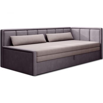 Canapea roz extensibilă/cu spațiu de depozitare cu tapițerie din chenille 214 cm Fulgeo – ELTAP Canapea roz extensibilă/cu spațiu de depozitare cu tapițerie din chenille 214 cm Fulgeo – ELTAP